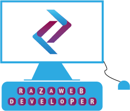 Raza Web Developer Logo